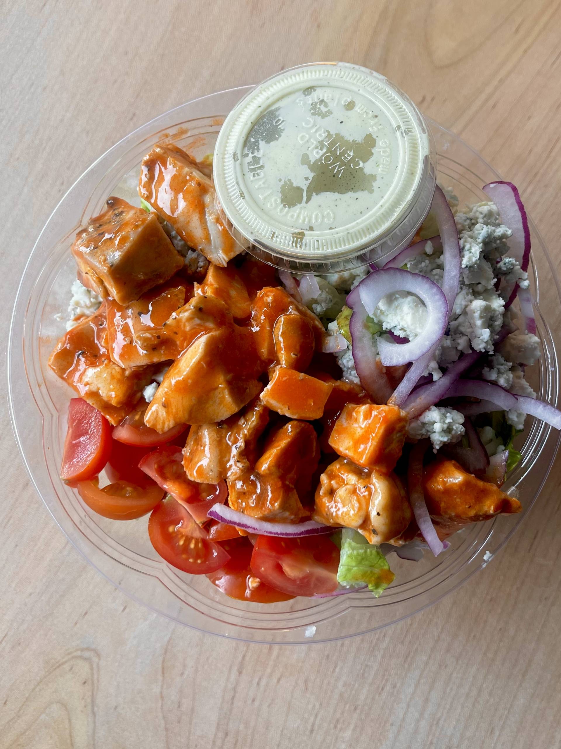 Buffalo Chicken Blue Cheese Salad