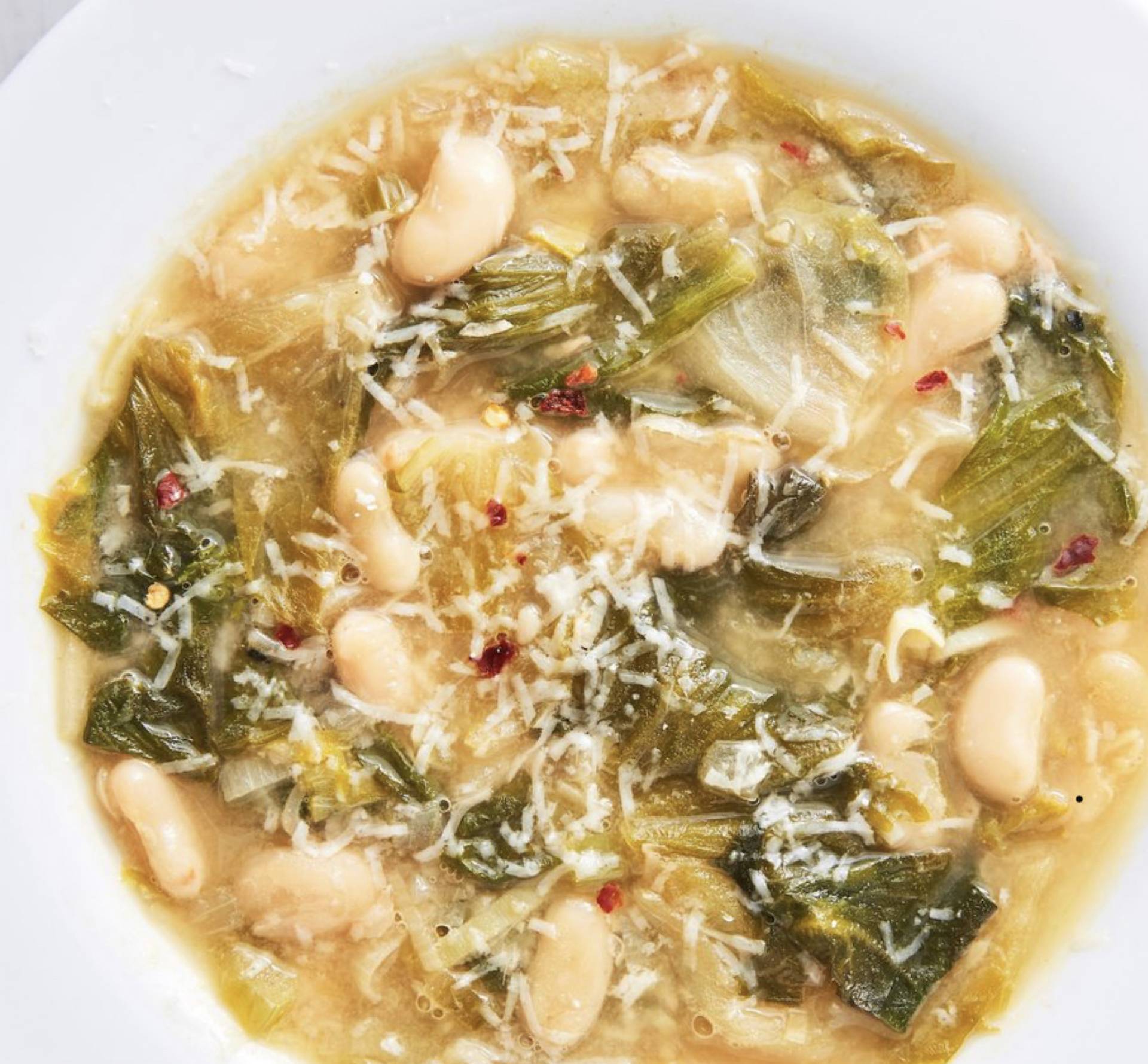 White bean and Greens Soup