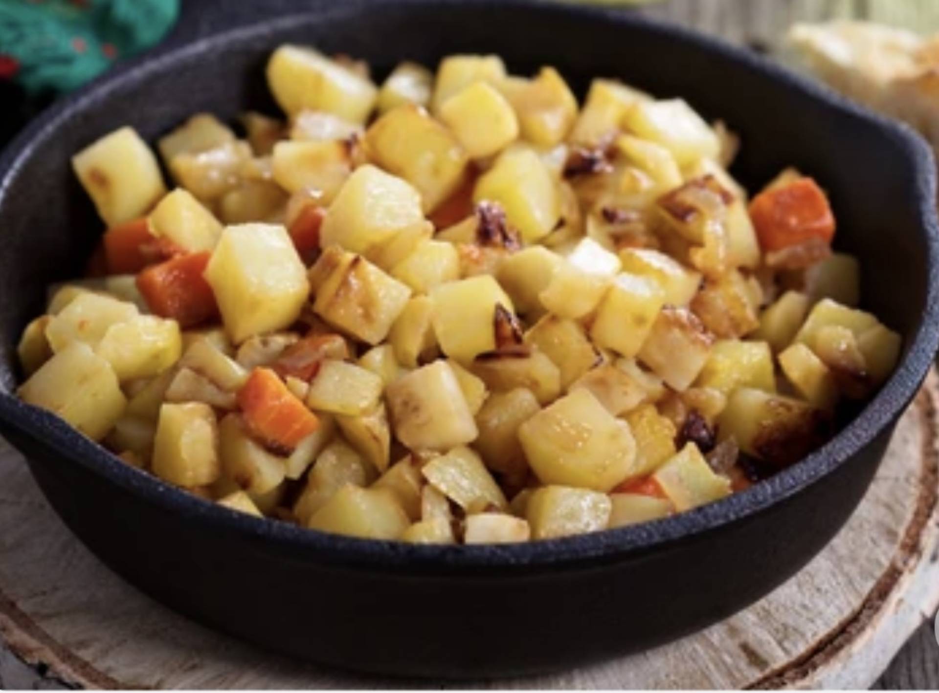 Roasted Root Vegetable Hash with Tempeh