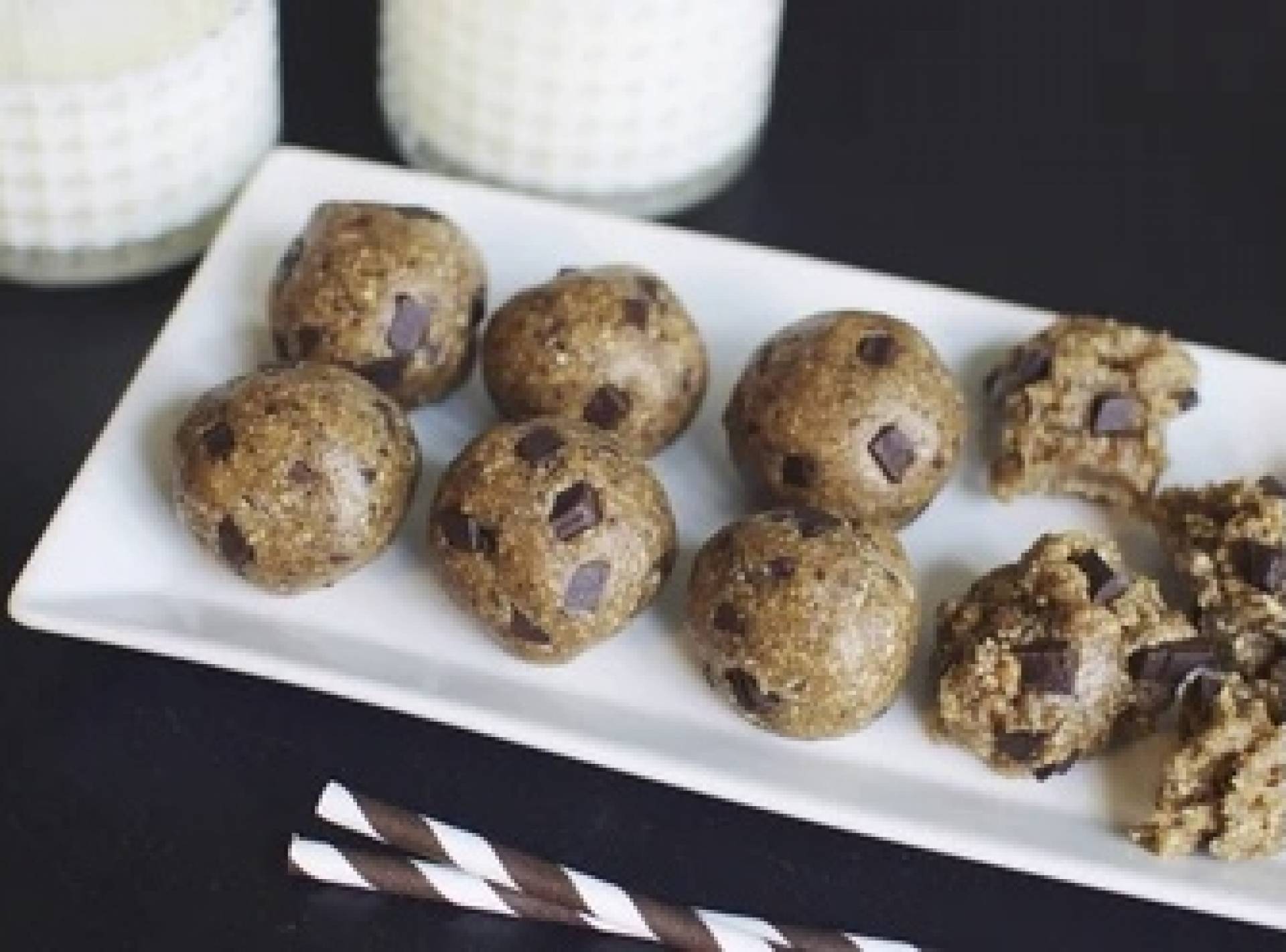 Cashew “Cookie Dough” Protein Balls