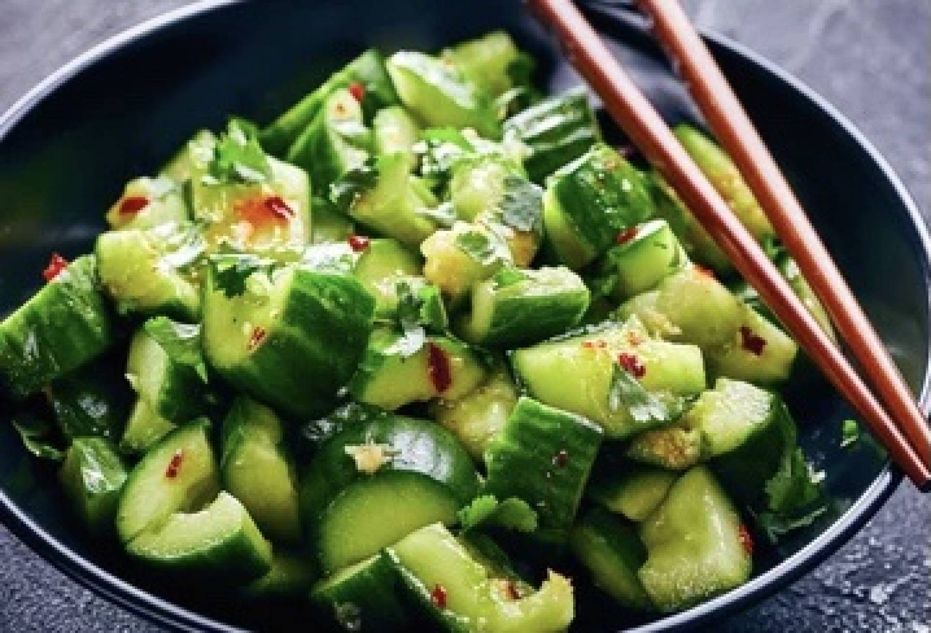 Sesame Cucumber Salad