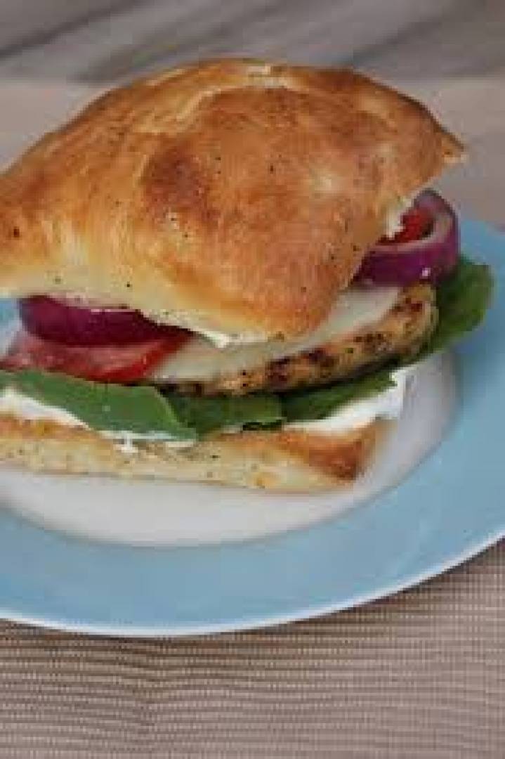 Rosemary Lemon Chicken Burger