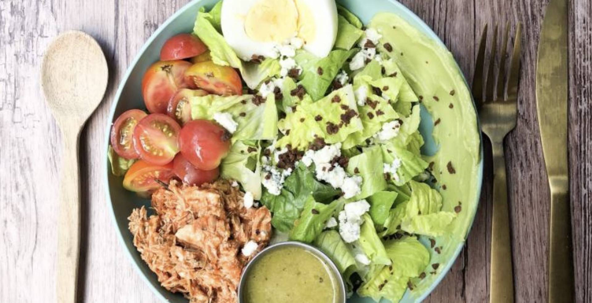 The Cobb Salad with Misty Knoll Chicken