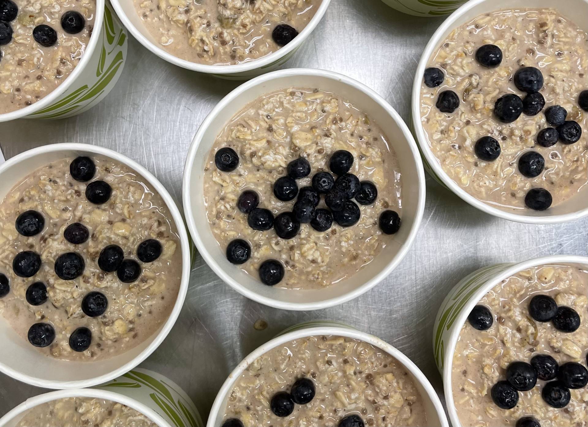 Overnight Oats with Fresh Fruit