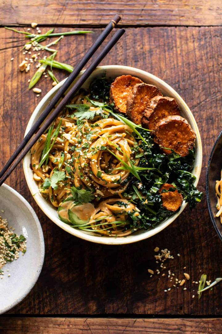 Sweet and Spicy Tahini noodle