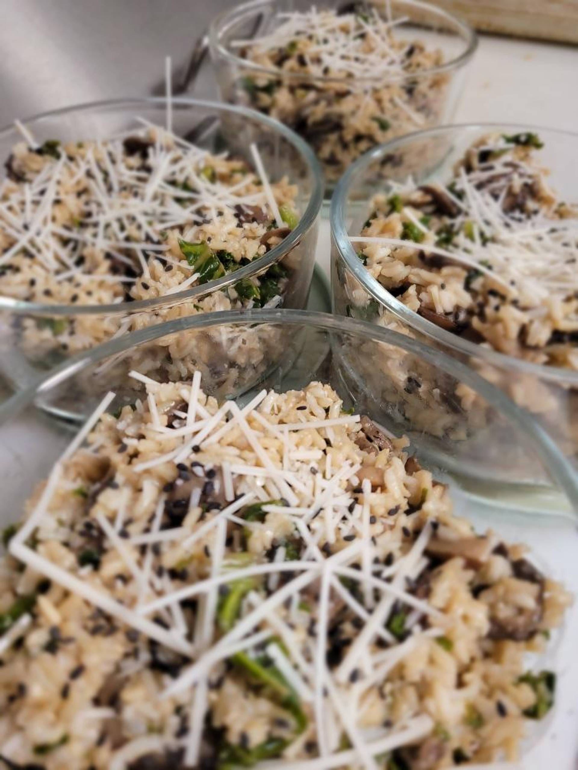 Mushroom Coconut Fried Rice