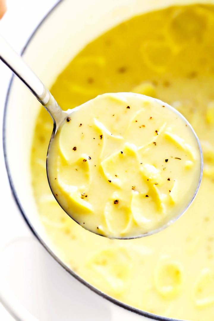 Lemon Artichoke Soup